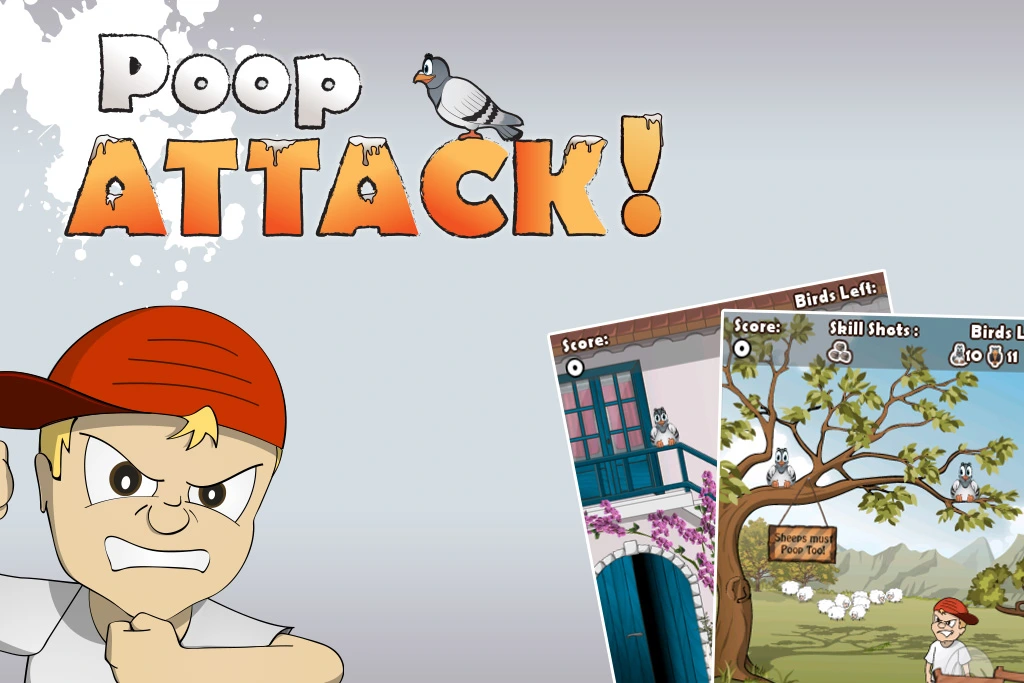 Poop Attack Game for iOS